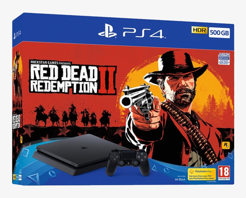 Ps4 Slim Red Dead, transparent png #6209798