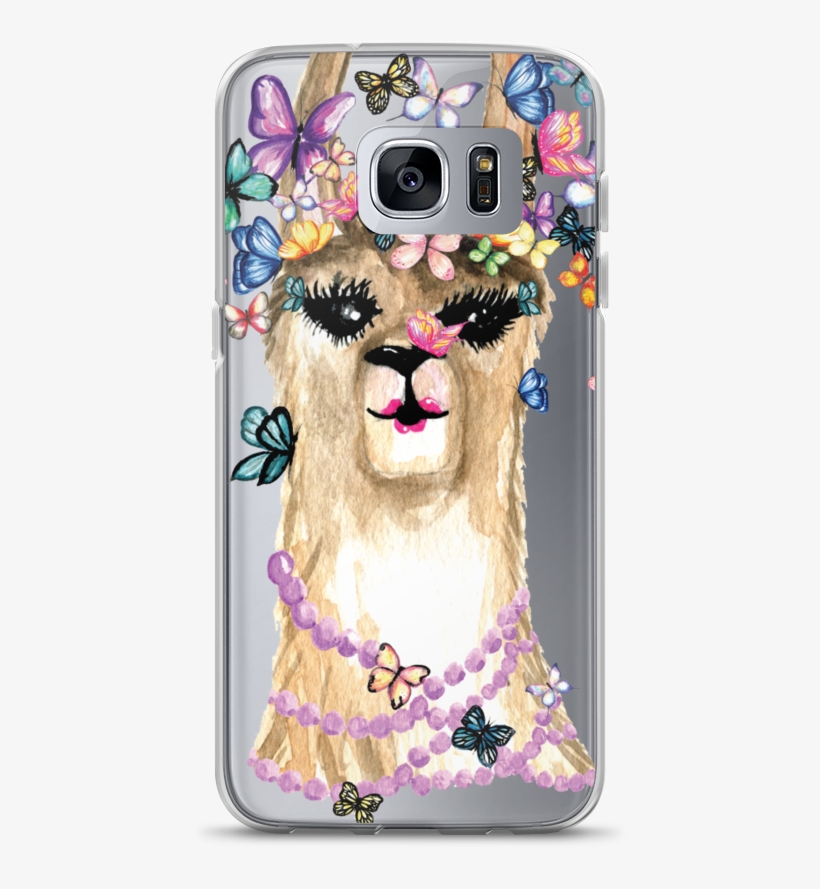Flutterllama Samsung Case - Mobile Phone Case, transparent png #6209918