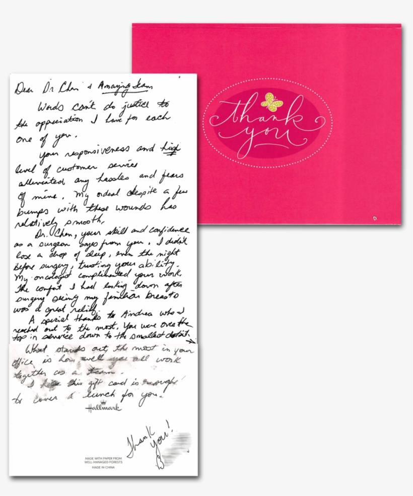 Thank You Card, transparent png #6210585