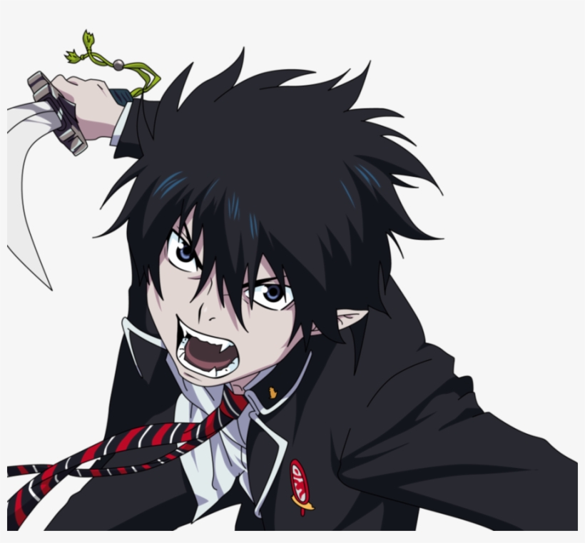 Blue Exorcist Rin, transparent png #6211259