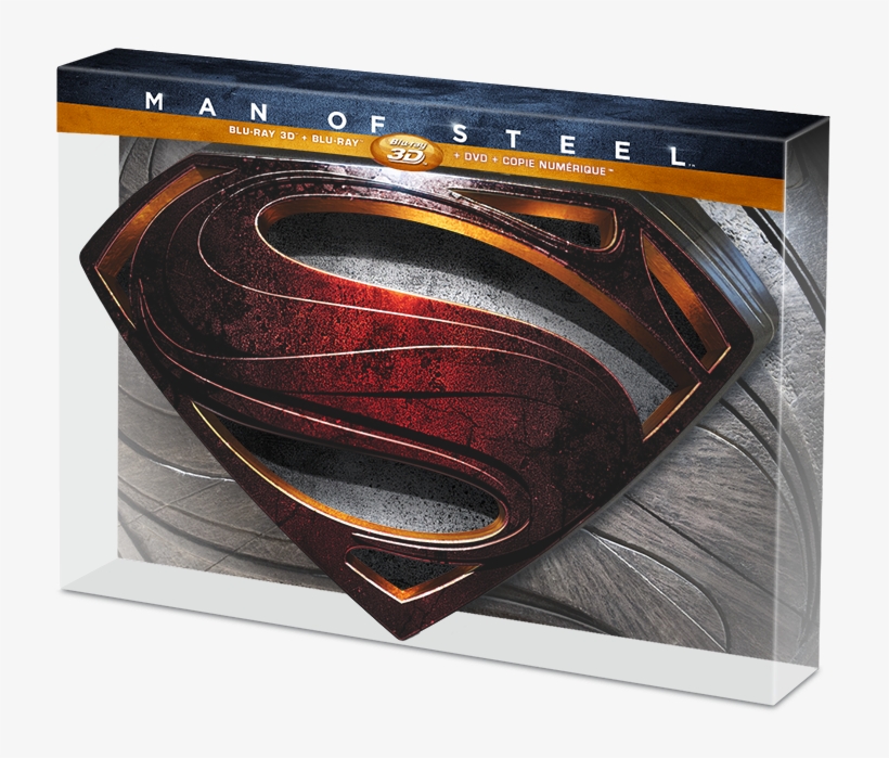 Krypton Décodé - Man Of Steel 3d (2013) - (édition Limitée, Blu-ray, transparent png #6213192