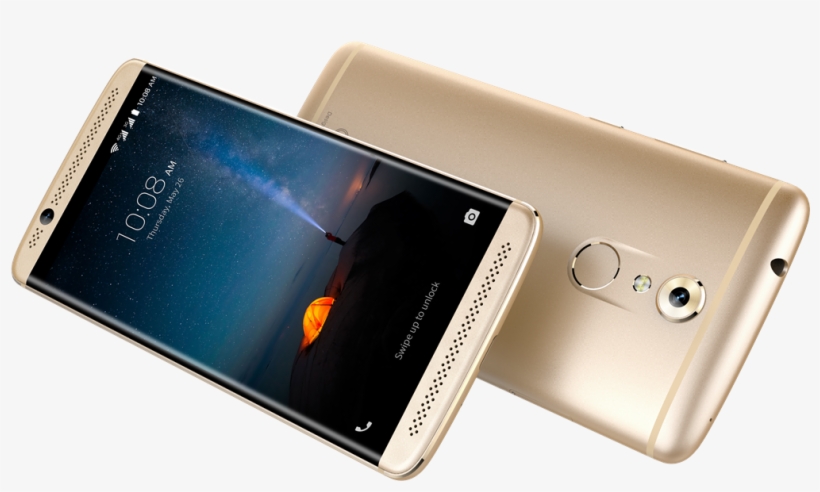 Axon 7 Mini-3 - Zte Axon 7 Mini Dual-sim B2017g (32gb, Ion Gold), transparent png #6213606