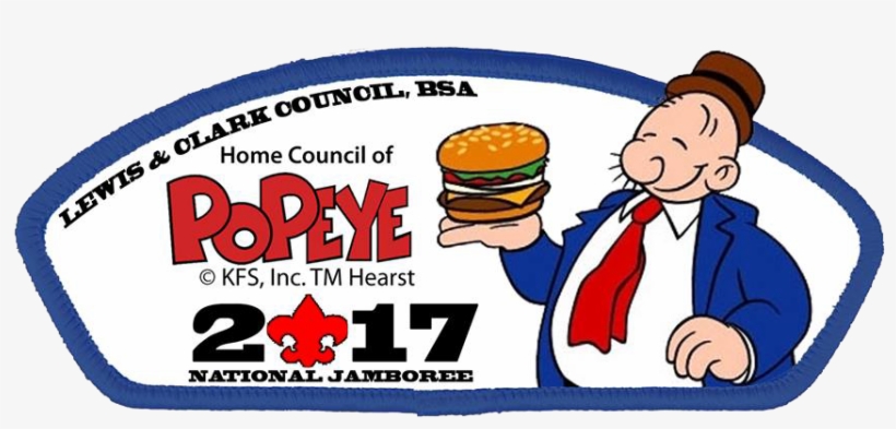 Lewis And Clark Council - Wimpy Popeye, transparent png #6213653