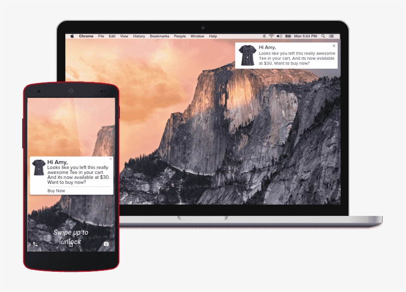 Browser Push Notifications-4 - Push Notification E Commerce, transparent png #6213758