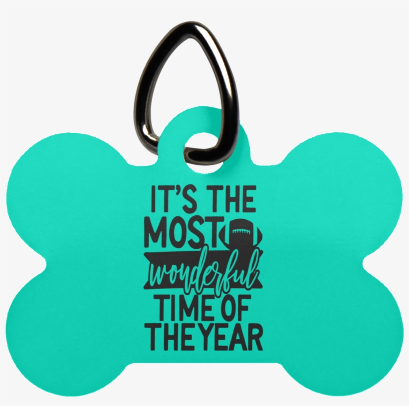 It's The Most Wonderful Time Of The Year Dog Bone Pet - Pet Tag, transparent png #6214016