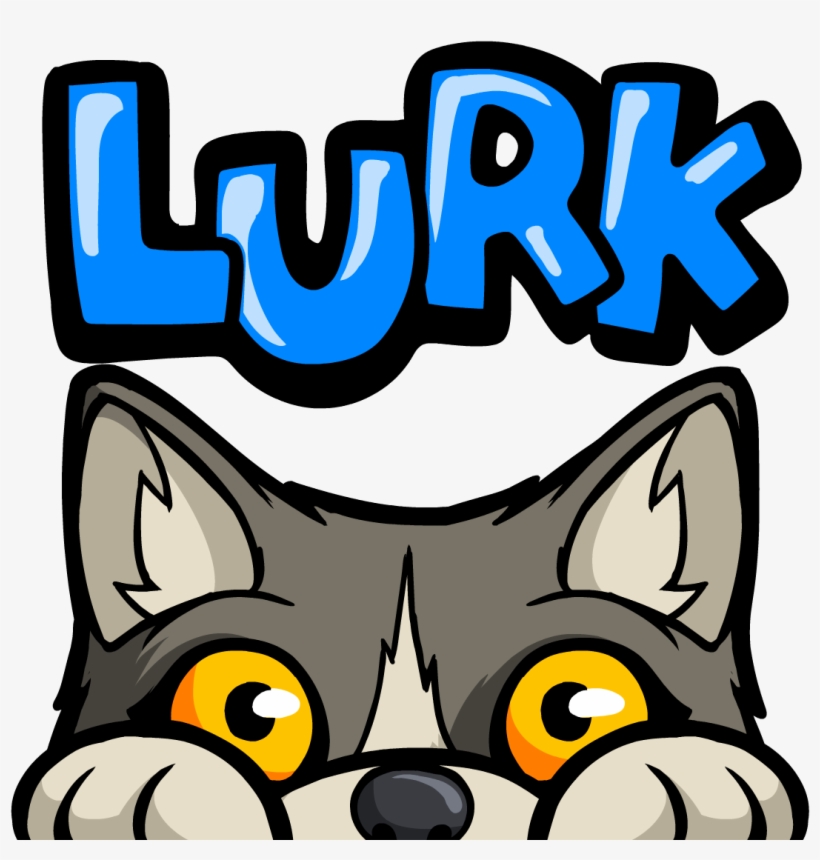 Twitch Lurk Emote, transparent png #6214828