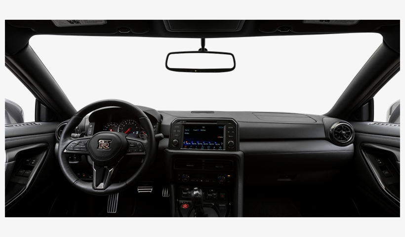 Centered Wide Dash Shot - 2018 Nissan Gt-r Track Edition, transparent png #6216279