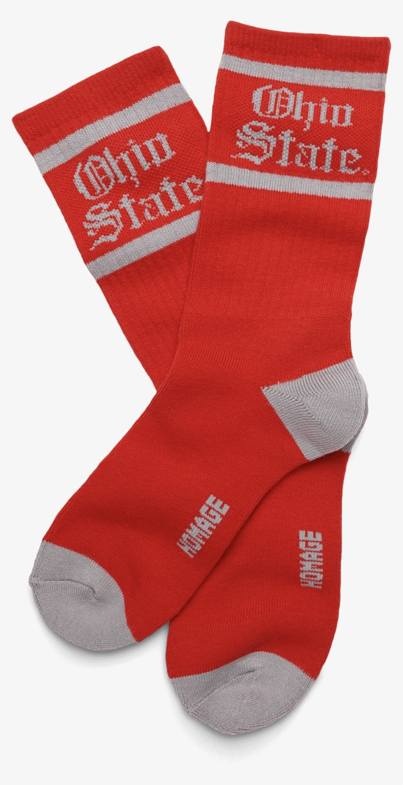 Ohio State Olde English Athletic Socks 05560153299 - Sock, transparent png #6216658