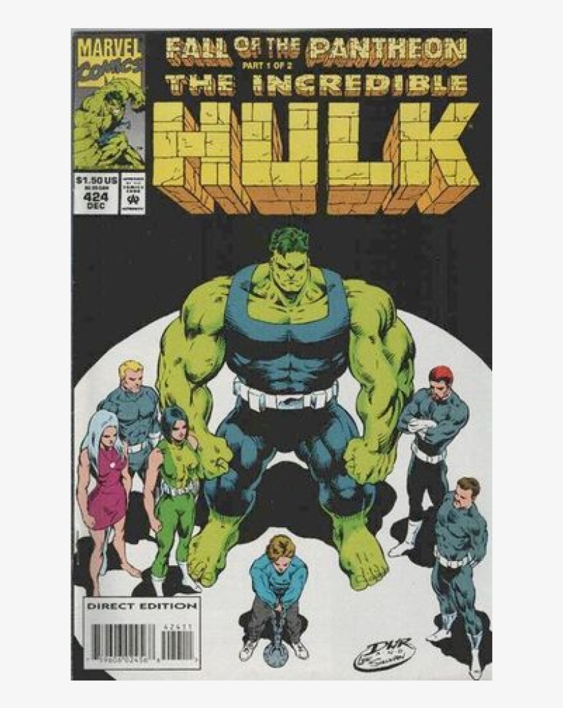 Incredible Hulk Epic Collection: Fall Of The Pantheon, transparent png #6219320