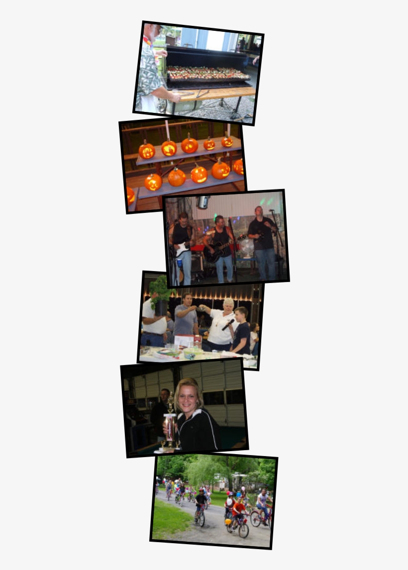 Collage Of Fun Activities At Water's Edge Campground - Waters Edge Family Campground, transparent png #6219918