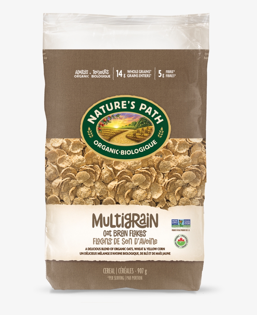 Nature's Path Multigrain Oat Bran Cereal, transparent png #6220097