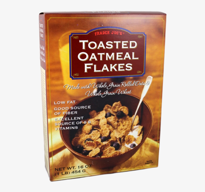 21539 Toasted Oatmeal Flakes - Trader Joe's Oatmeal Flakes, transparent png #6220211