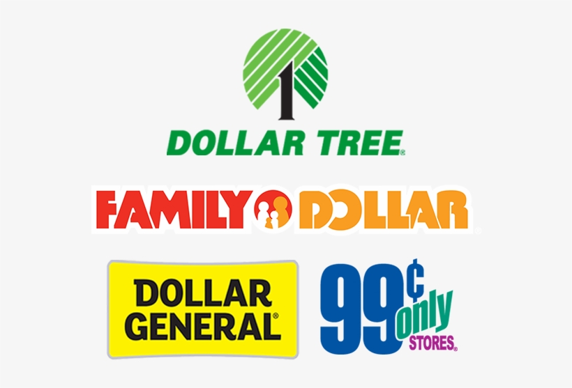Dollar Stores - Dollar Tree And Family Dollar Logo, transparent png #6220212