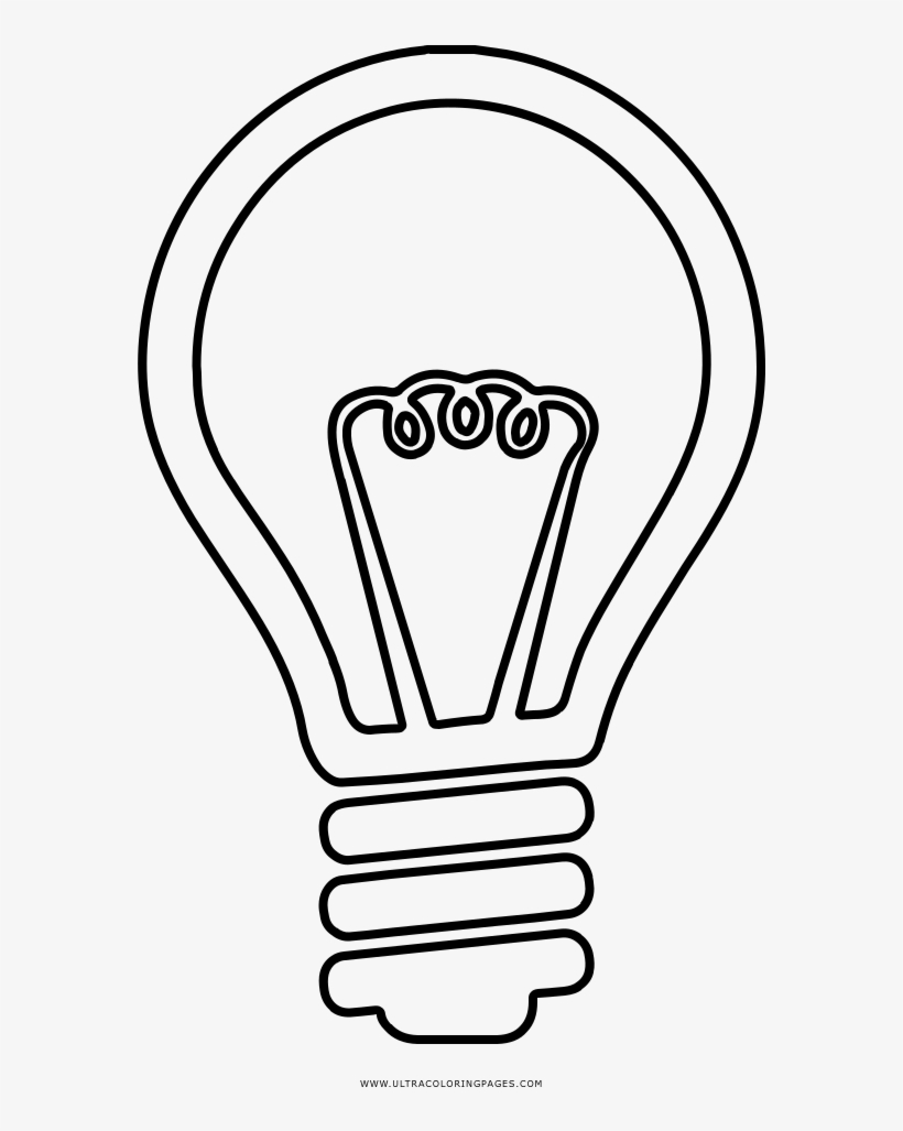 Valuable Idea Light Bulb Coloring Page Ultra Pages - Drawing, transparent png #6220678