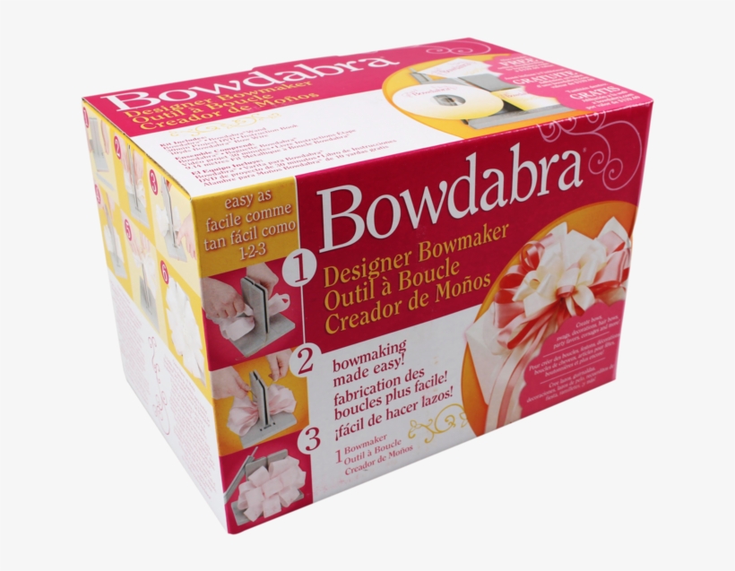Bowdabra® Bow Maker, Maxi, 326gr, Grey, transparent png #6220756