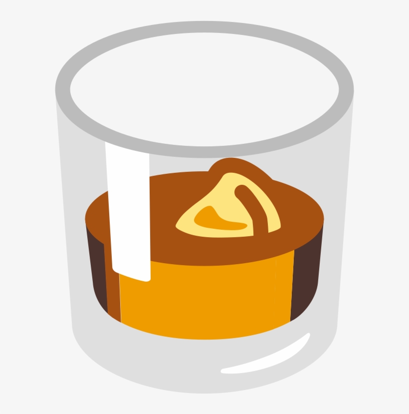 File - Emoji U1f943 - Svg - Emoji Whisky Png, transparent png #6220961