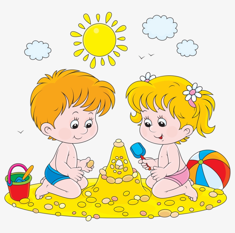 Png Pinterest Clip - Set Of 6 Beach Seaside Kid Children Kettle Spade Car, transparent png #6221306