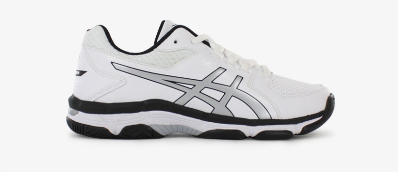 Asics Gel-540tr Leather Gs Kids Leather White Silver - Asics Gel 540tr Boys, transparent png #6221600