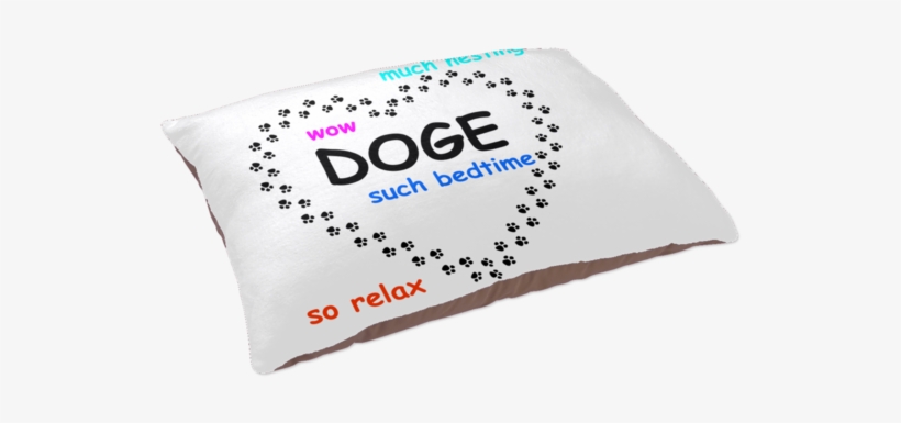 Doge Meme Pet Bed - Platter, transparent png #6222337