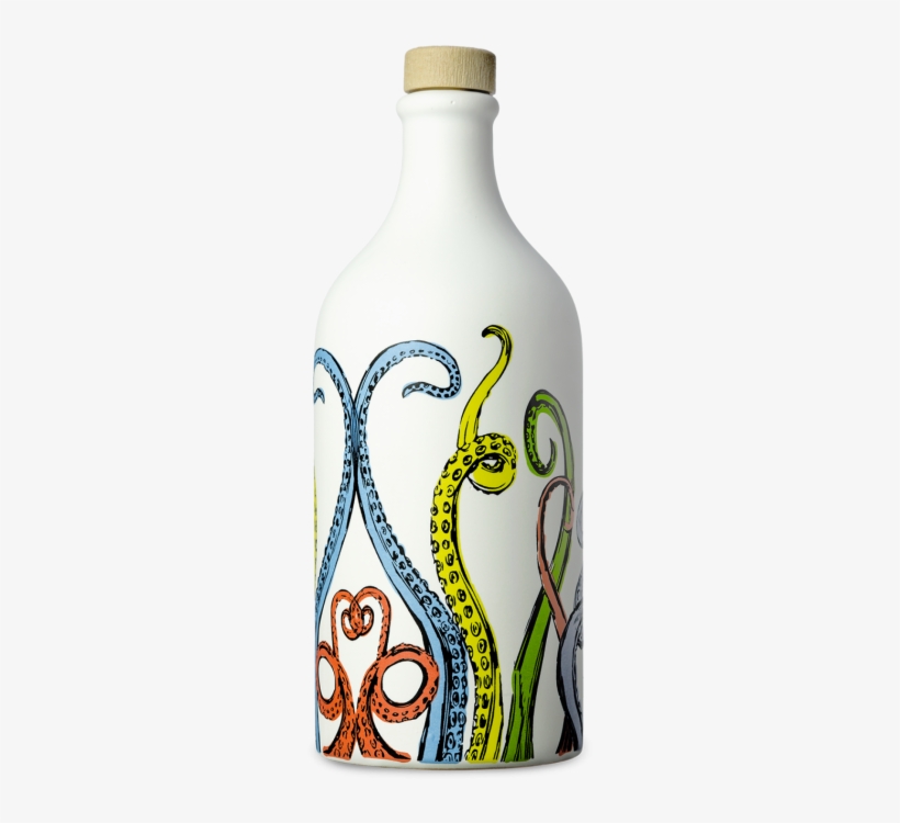 Tentacles Ceramic Jar - Olive Oil, transparent png #6222702