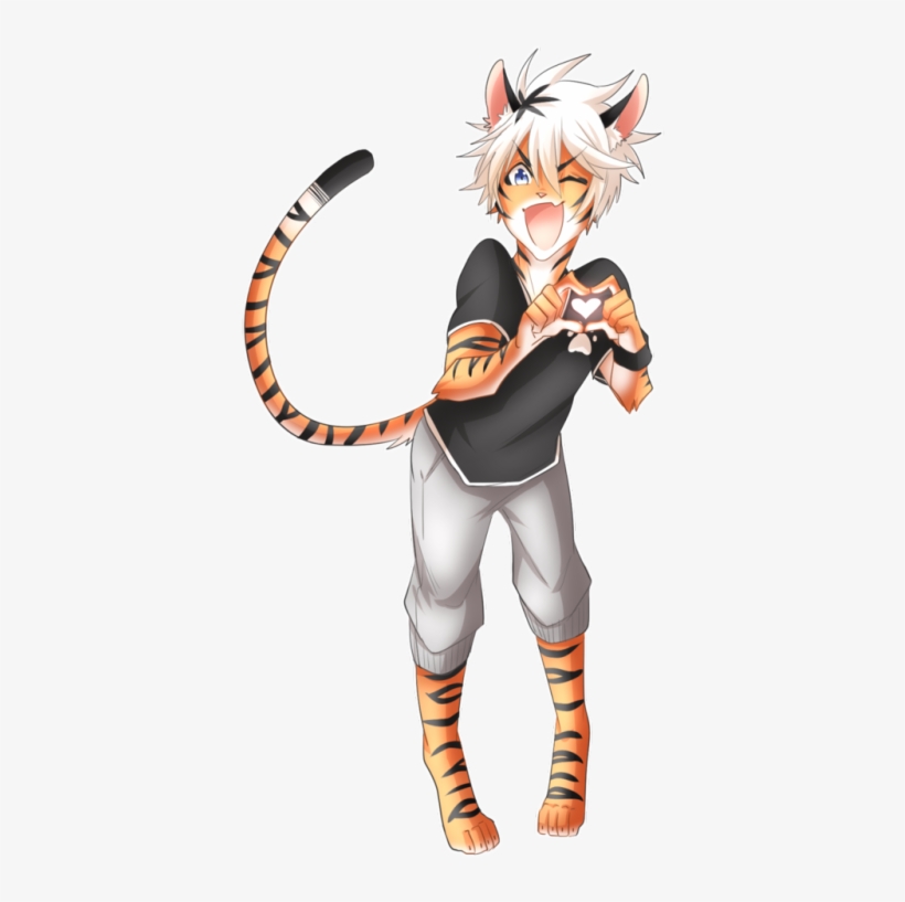 Created An Anthro Tiger Oc, His Name Is Emil - Orange County, transparent png #6223530