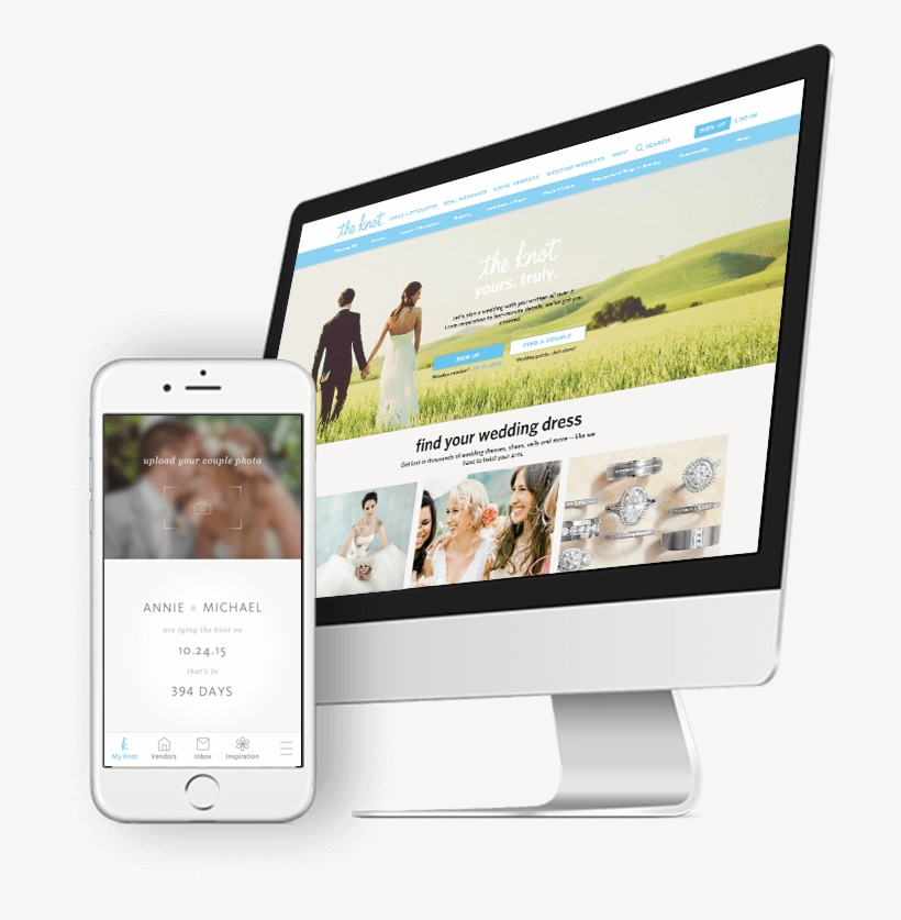 The Knot Website - Los Angeles, transparent png #6223607