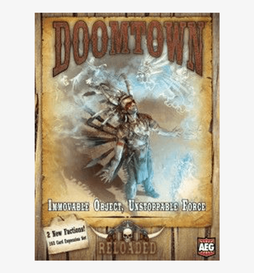 Reloaded Immovable Object, Unstoppable Force - Aeg Doomtown Reloaded Immovable Unstoppable Force Game, transparent png #6224219