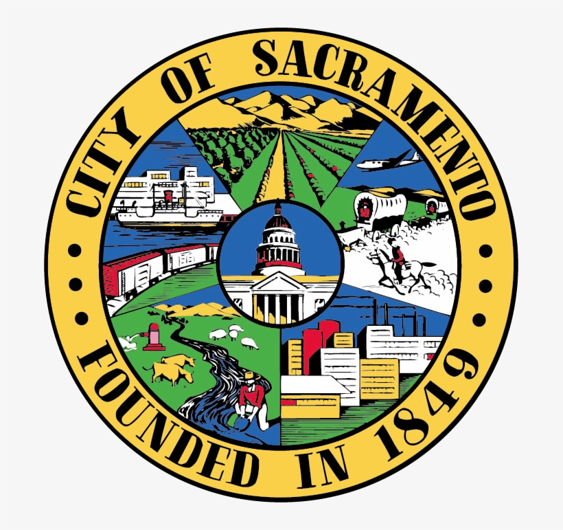 Seal Of Sacramento, California - City Of Sacramento, transparent png #6224632