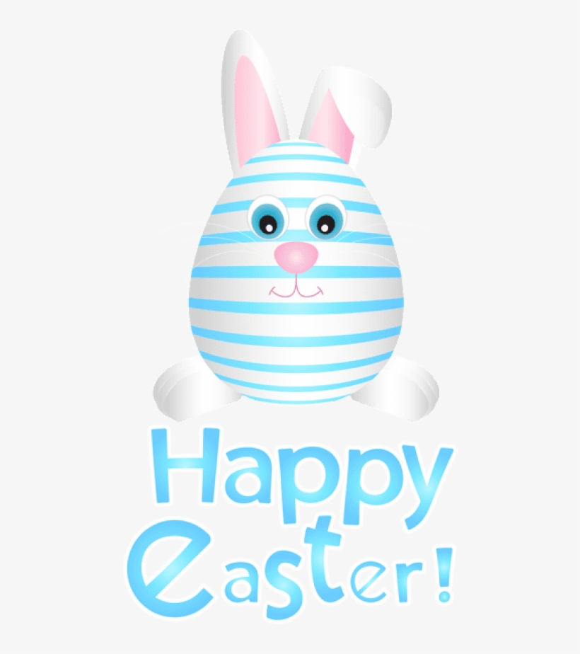 Easter Bunny Egg Blue Png - Portable Network Graphics, transparent png #6224787
