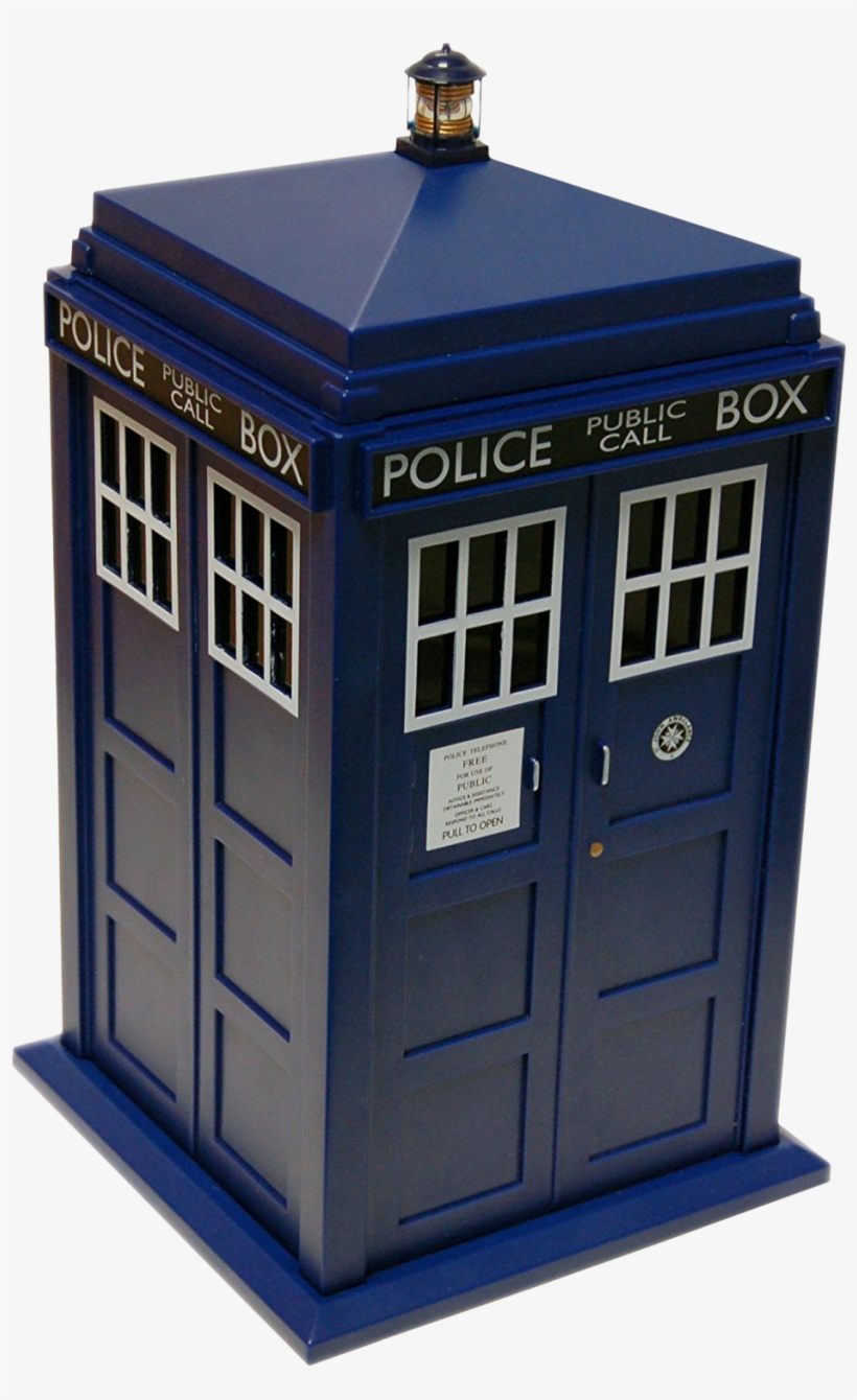 Doctor - Doctor Who - Tardis Cookie Jar (with Light, transparent png #6225489