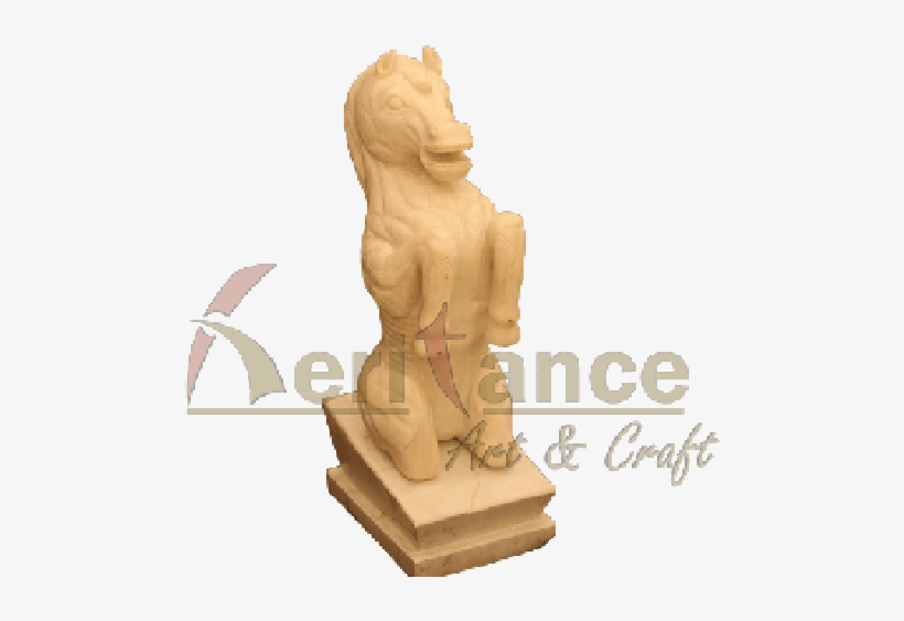 Marble Sculpture - Horse - Statue, transparent png #6225491
