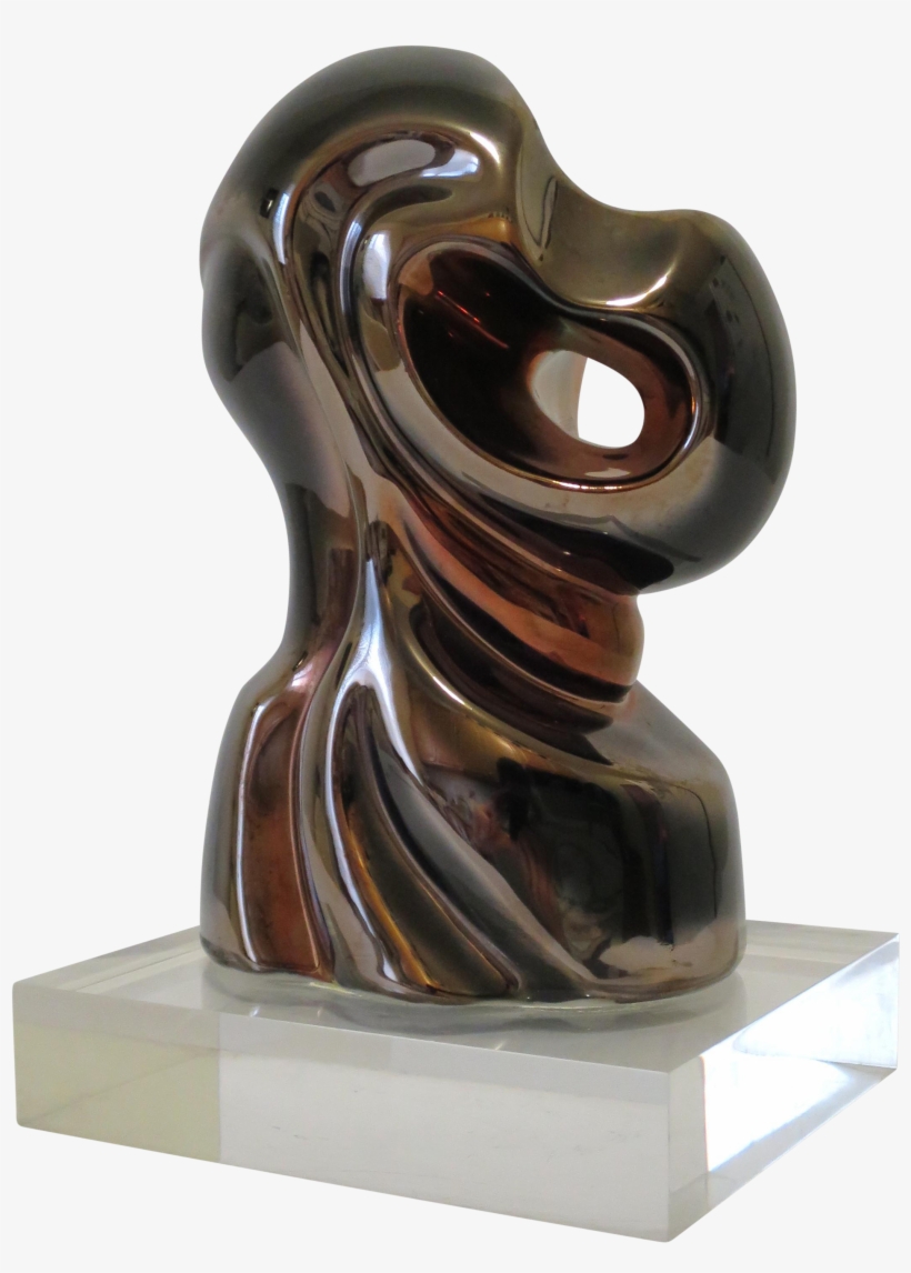 Axia Metallic Glazed Sculpture - Sculpture, transparent png #6226068