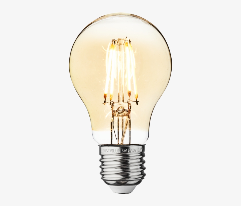 Vintage Led Edison Bulb Old Filament Lamp - Eglo 11686, transparent png #6226863