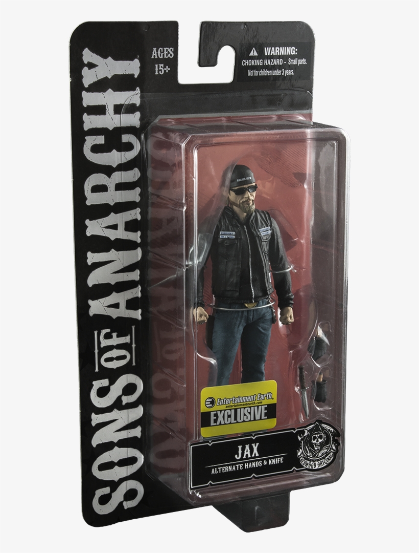 Sons Of Anarchy - Sons Of Anarchy Jax Teller Blue Shirt 6-inch Action, transparent png #6227062