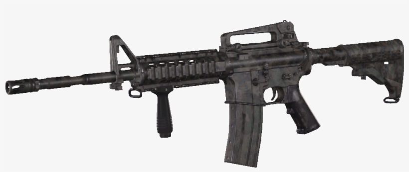 M4 Carbine Faded Mwr - Airsoft Gun, transparent png #6228038