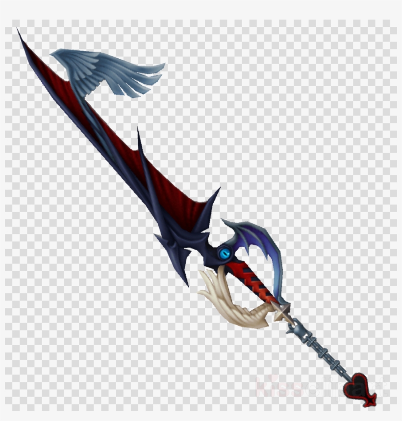 Kingdom Hearts Riku Keyblade Clipart Kingdom Hearts - Master Of Masters Keyblade, transparent png #6228238