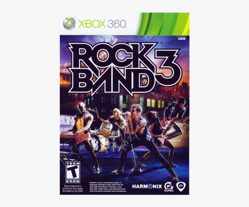 Rock Band 3 Xbox 360, transparent png #6228453