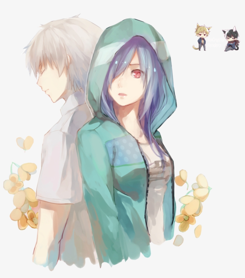Tokyo Ghoul Kaneki And Touka Render By Kukinima-d8qappt, transparent png #6229448