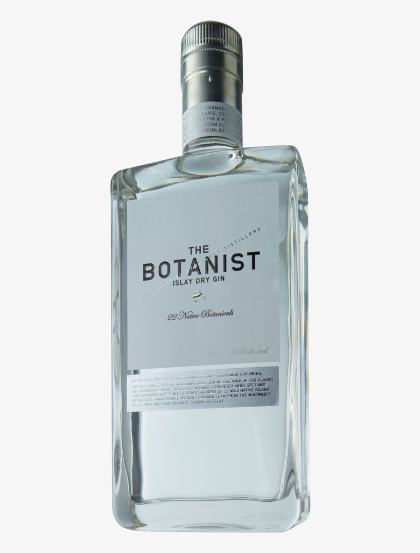 Bruichladdich The Botanist Islay Dry Gin (700ml), transparent png #6229722