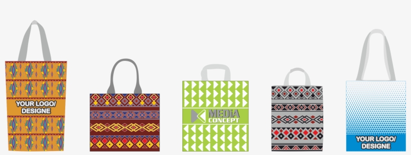 Printed Bags - Tote Bag, transparent png #6229840