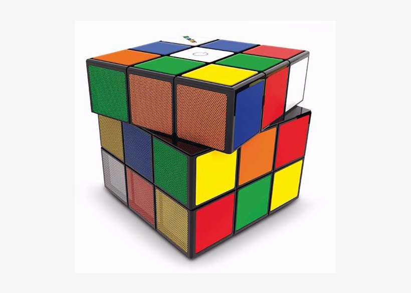 Idee Cadeau Entreprise Enceinte Bluetooth Bigben Rubiks - Bigben Rubik's Bluetooth Speaker, transparent png #6229946