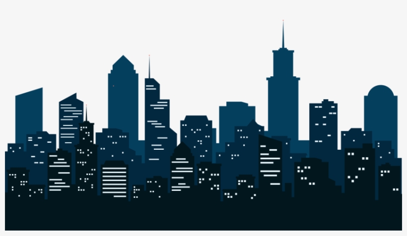 Cityscape - Big City Transparent Png, transparent png #6230007