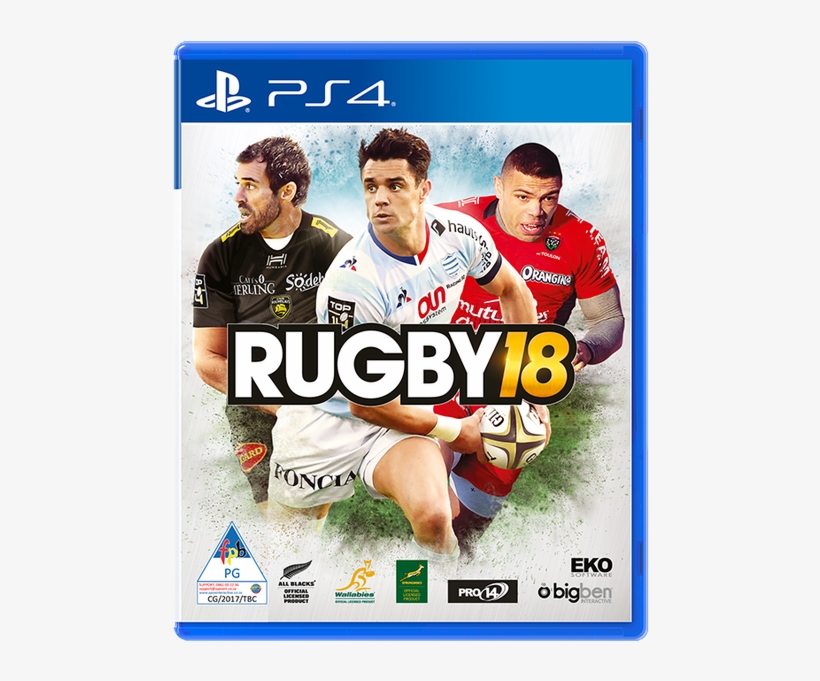 Rugby 18 Ps4 - Ps4 Game Rugby 18, transparent png #6230108