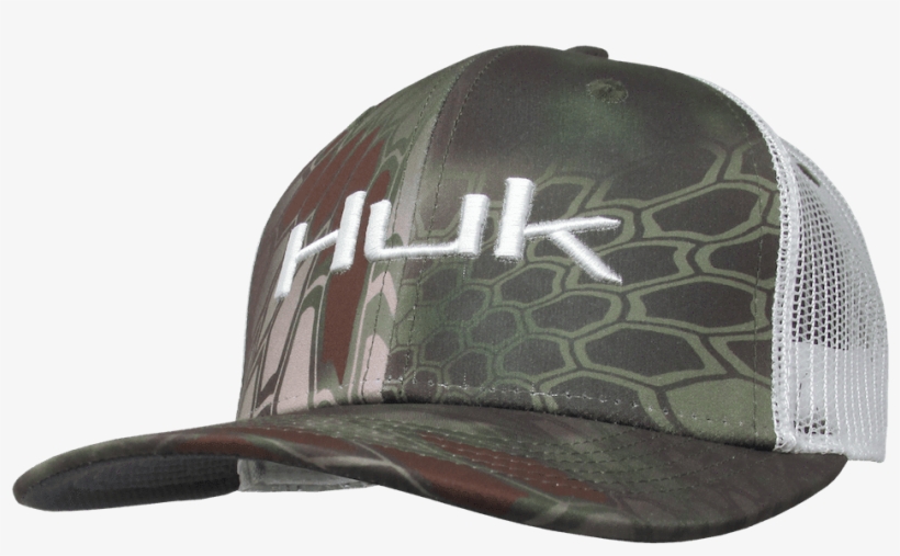 Huk Kryptek Logo Trucker Hat [mandrake] - Huk Fishing Hats, transparent png #6230224