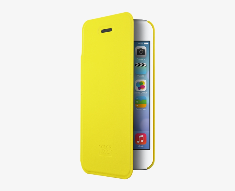 Colorblock Folio Case With Integrated Card Holder - Iphone 6s, transparent png #6230343