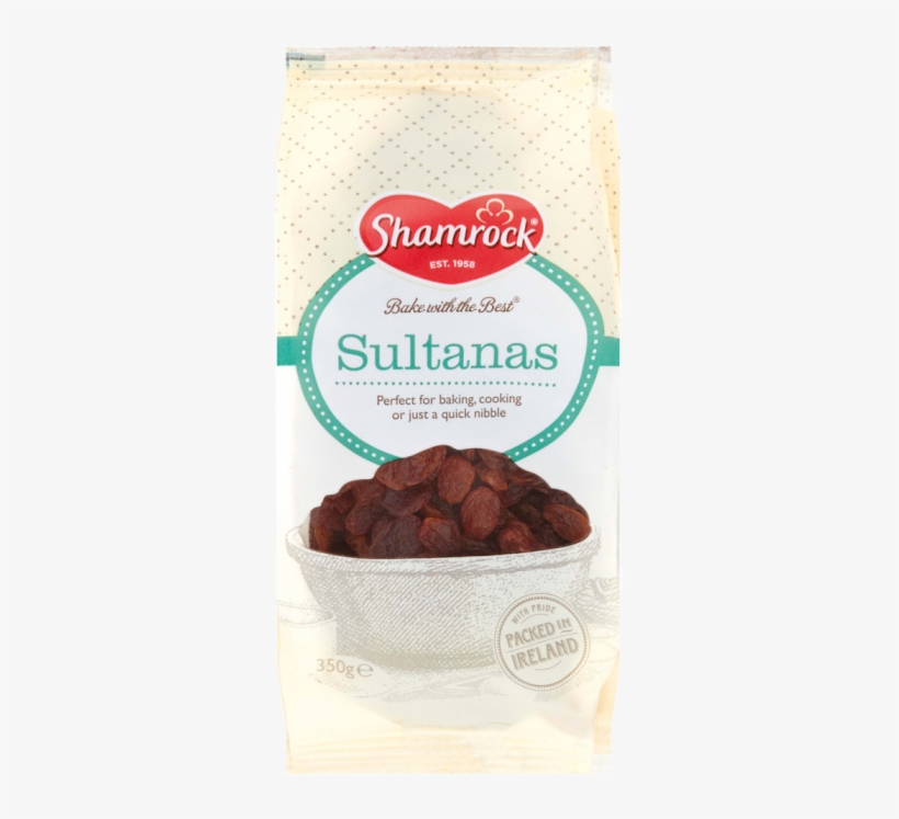 8 Thin Slices Bread - Shamrock Sultanas 350g, transparent png #6231644