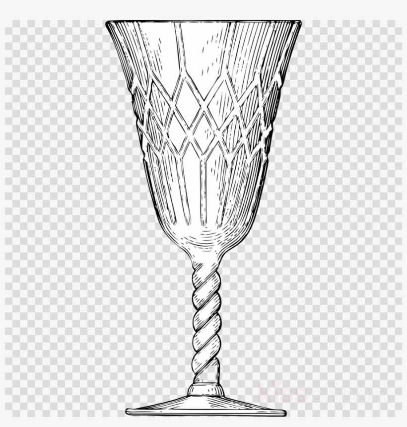 Calice Di Cristallo Clipart Chalice Wine Glass Clip - Transparent Background Beer Glass, transparent png #6232053