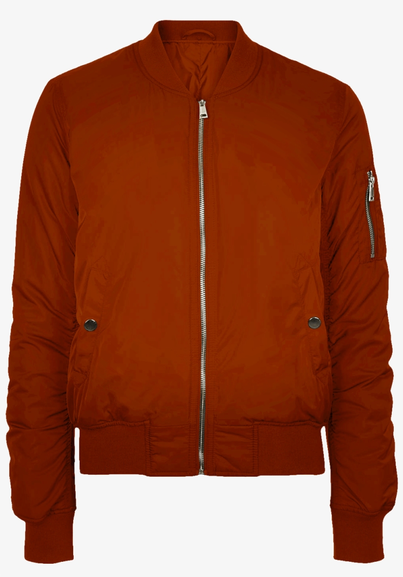 Tangerine Bomber Jacket, transparent png #6232174