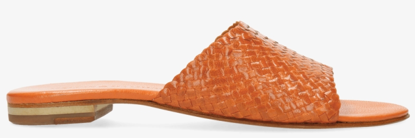 Mules Hanna 5 Woven Tangerine - Slide Sandal, transparent png #6232489