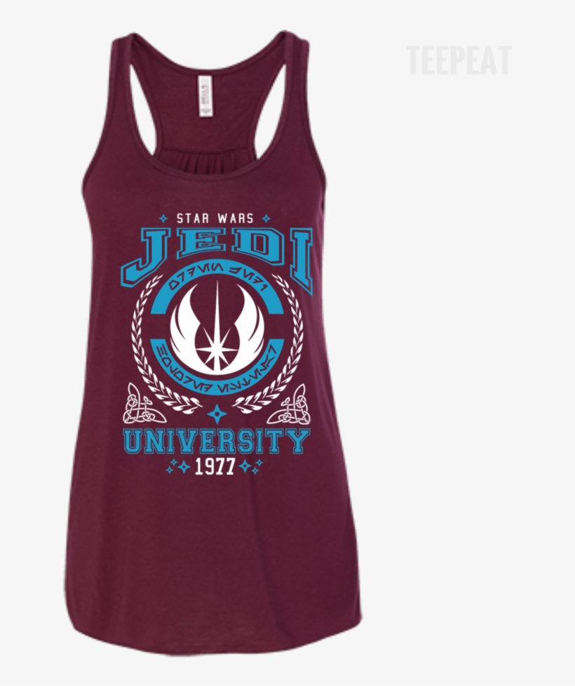 Jedi University Ladies Tee Jedi University Ladies Tee - Super Mom Racerback Tank! - Maroon X-large, transparent png #6233441
